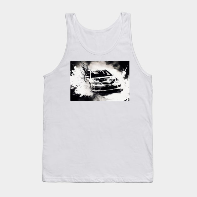 Ink Corolla Tank Top by TortillaChief